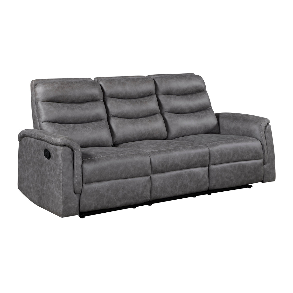 Metric Gray 2-Piece Reclining Living Room Set by Homelegance at Eve Furniture