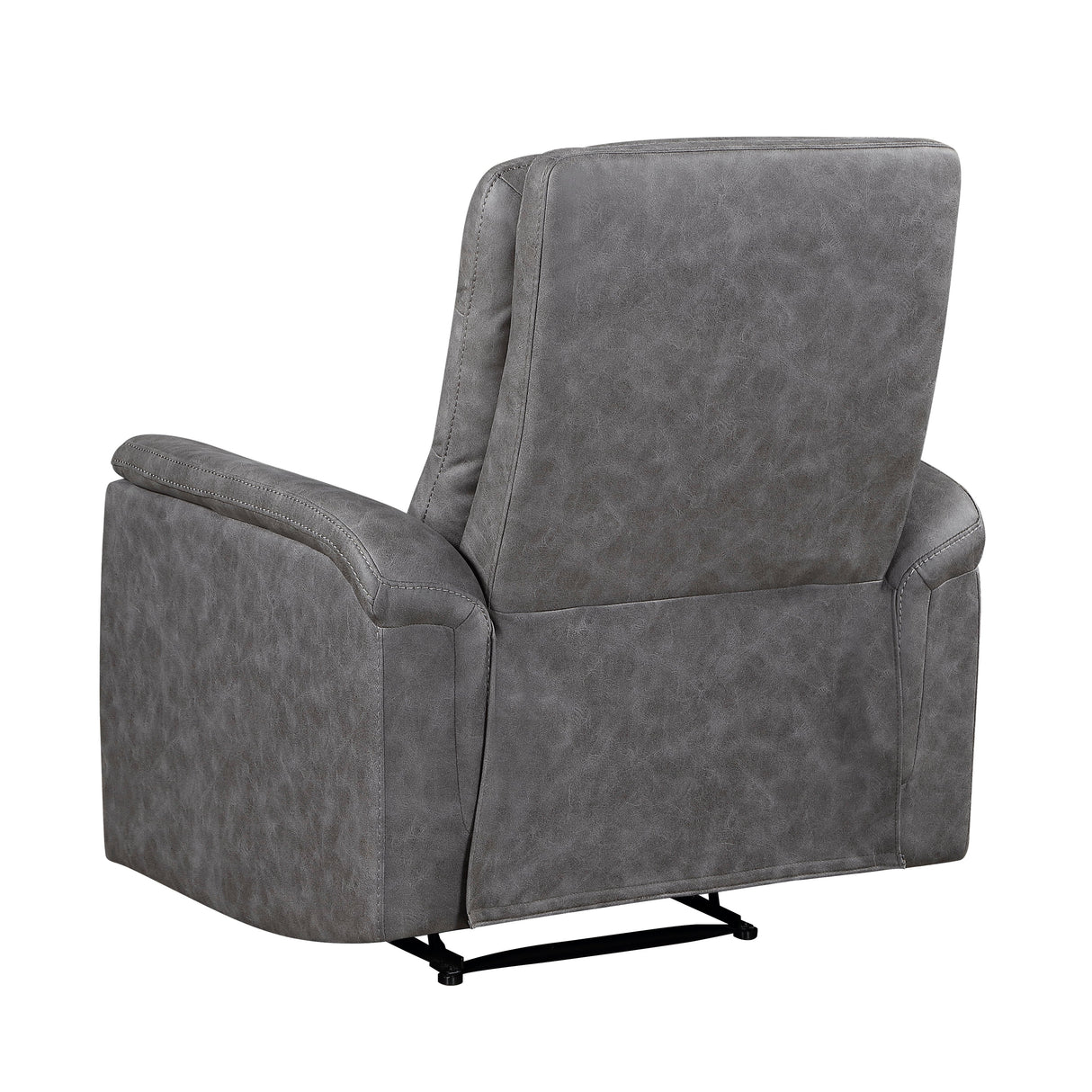 Metric Gray Reclining Chair by Homelegance at Eve Furniture