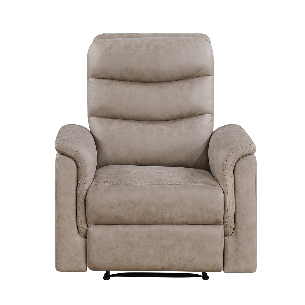 Metric Taupe 3-Piece Reclining Living Room Set by Homelegance at Eve Furniture