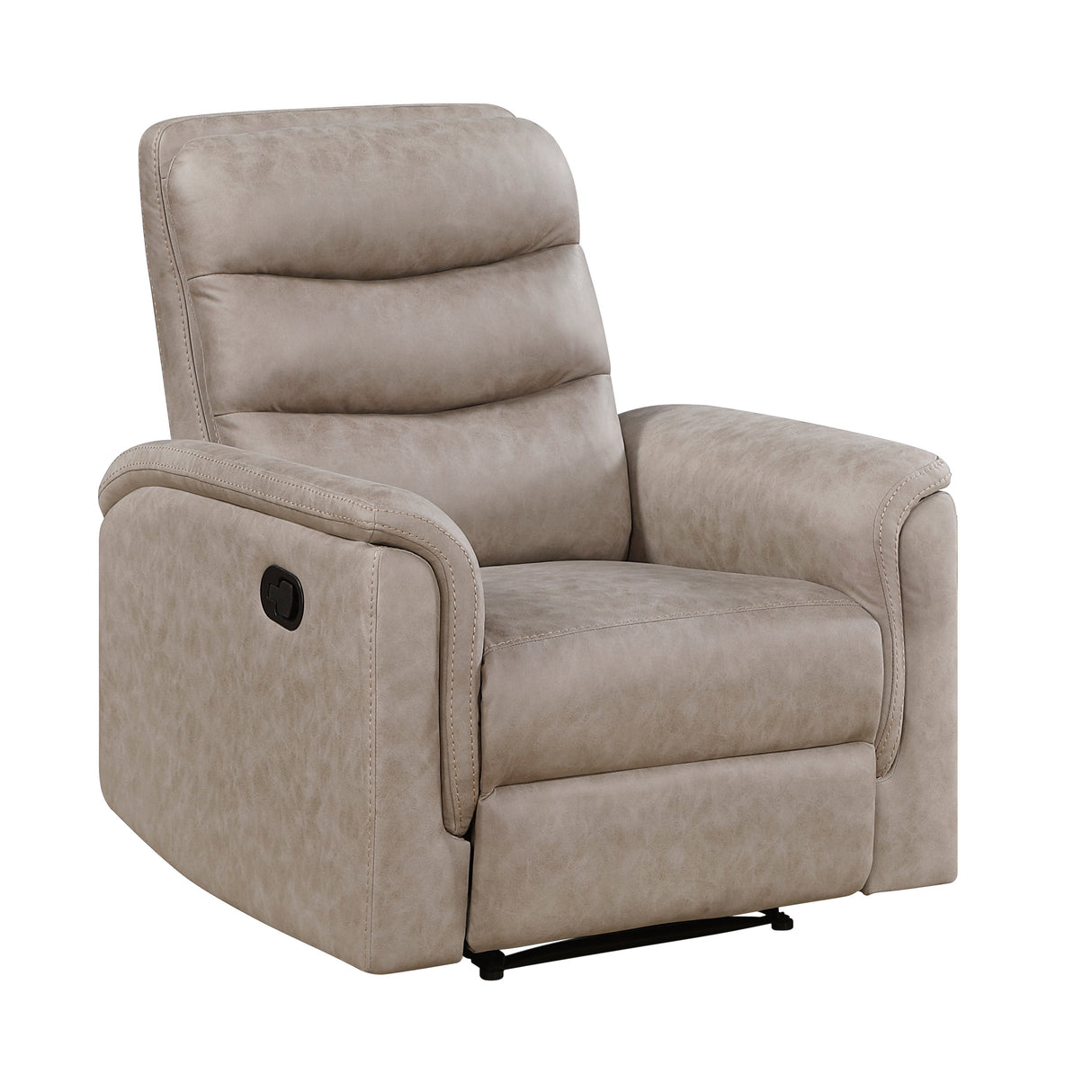 Metric Taupe 3-Piece Reclining Living Room Set by Homelegance at Eve Furniture