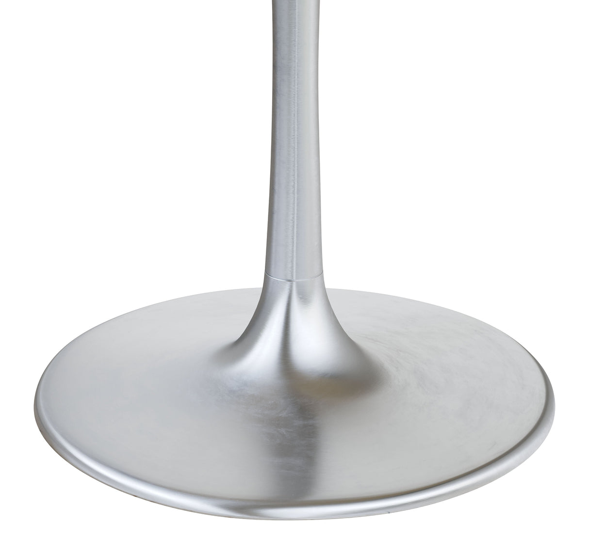 Metropolis Gray & Silver Dining Table by Zuomod at Eve Furniture