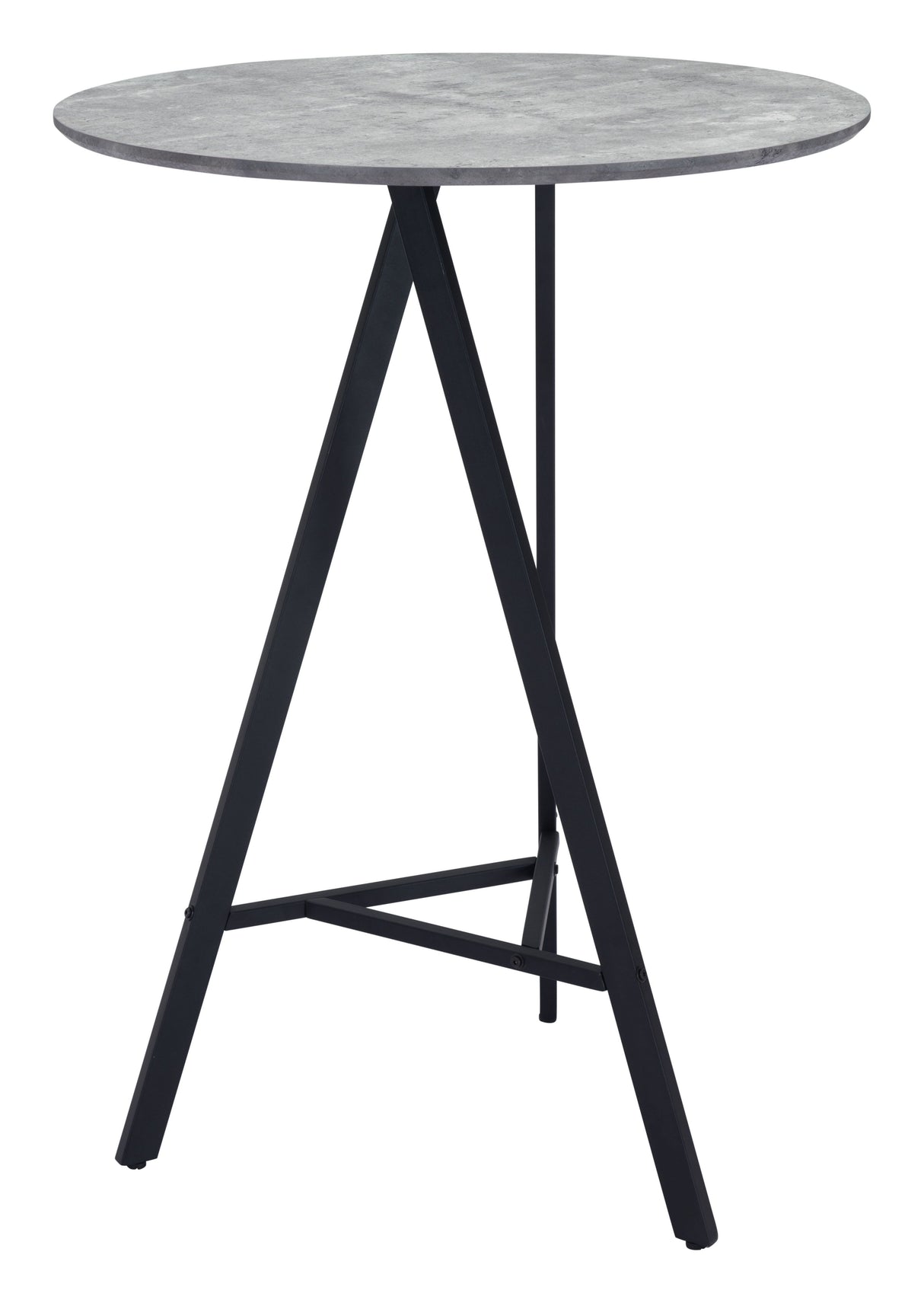 Metz Bar Table Gray by Zuomod at Eve Furniture