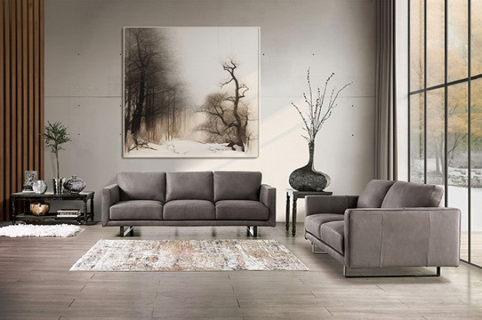 Mezzanotte Gray Sofa by Furniture of America at Eve Furniture