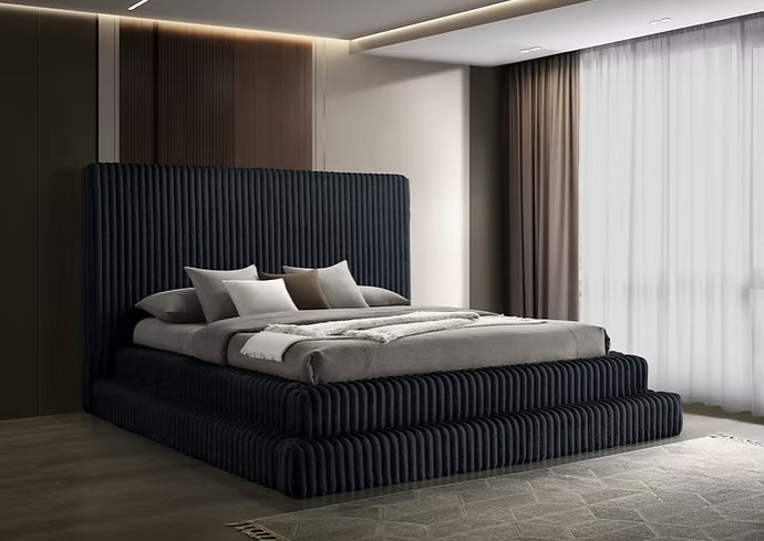 Micah w/Henley Black Bedroom Set by New Era Innovations at Eve Furniture