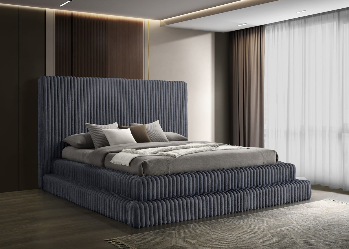 Micah w/Henley Grey Bedroom Set by New Era Innovations at Eve Furniture