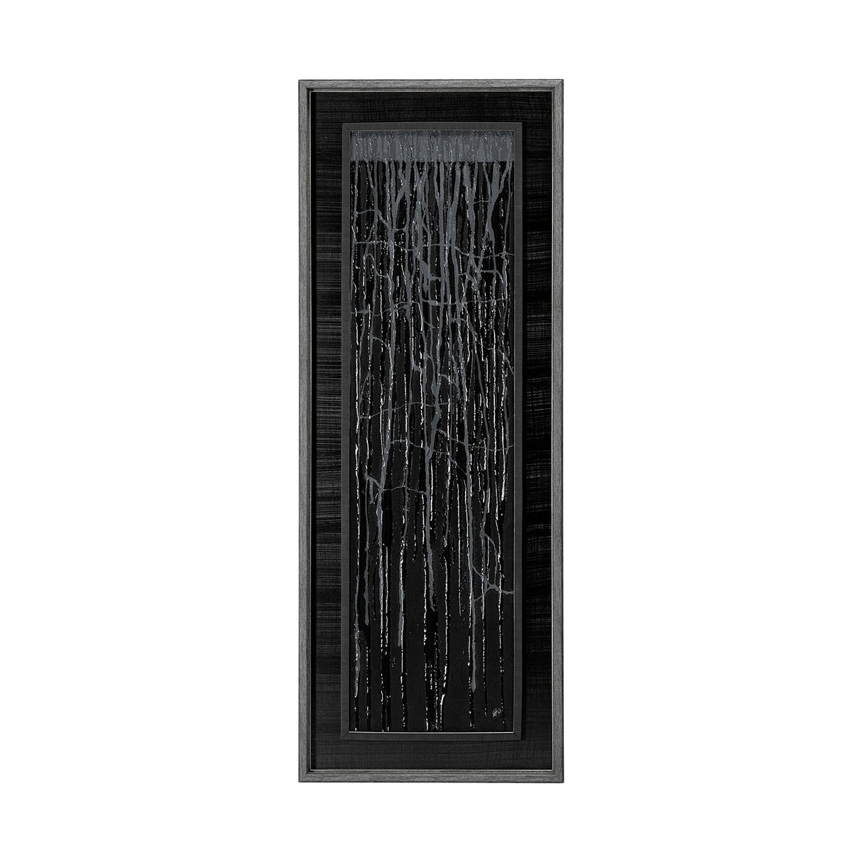 Midas Touch II by Barbara Fleming a Hand Embelished Textured Framed Art Print Matted under Glass by Mercana at Eve Furniture
