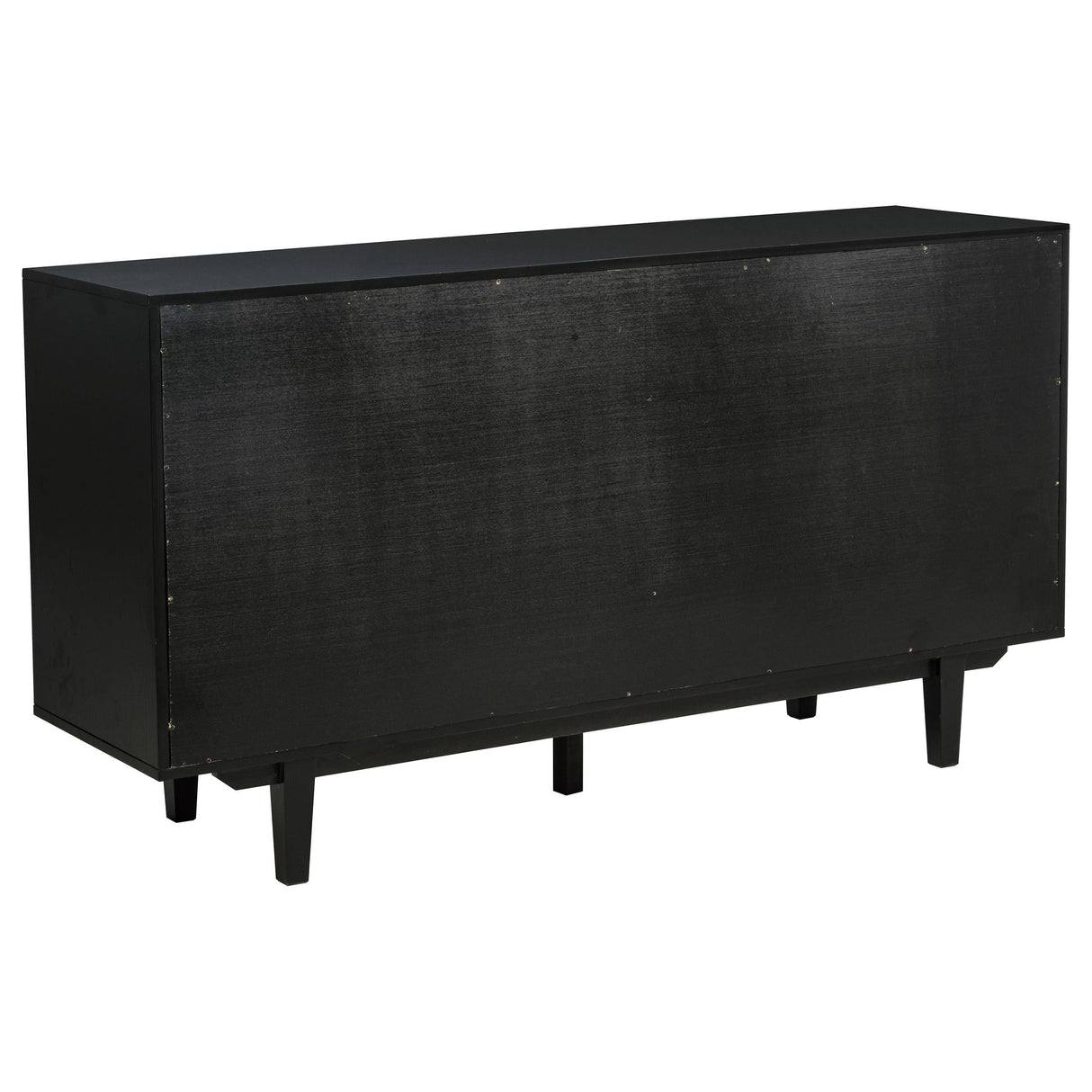 Middleton Black 4-Door Sideboard with Dual Drawers by Coaster at Eve Furniture