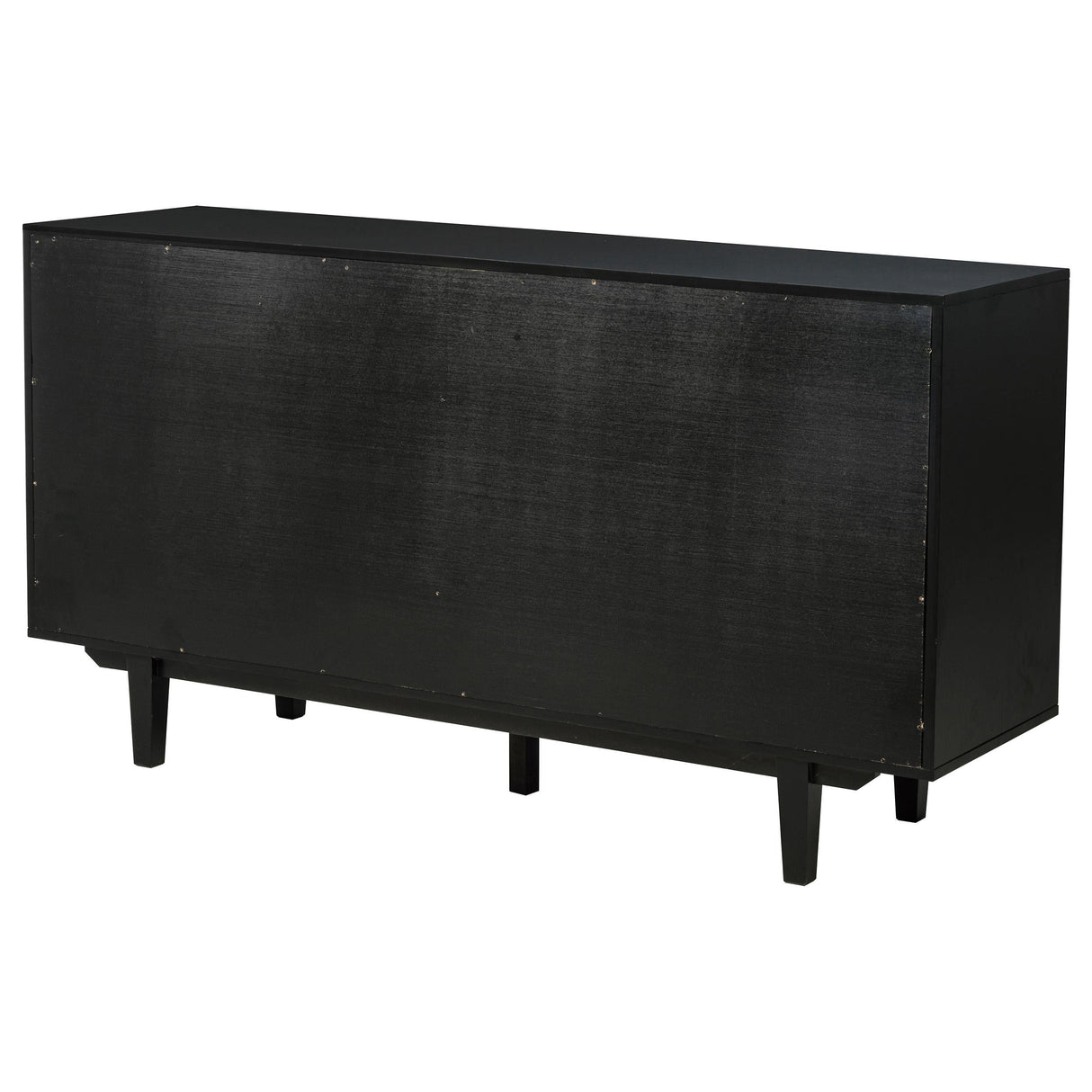 Middleton Black 4-Door Sideboard with Dual Drawers by Coaster at Eve Furniture