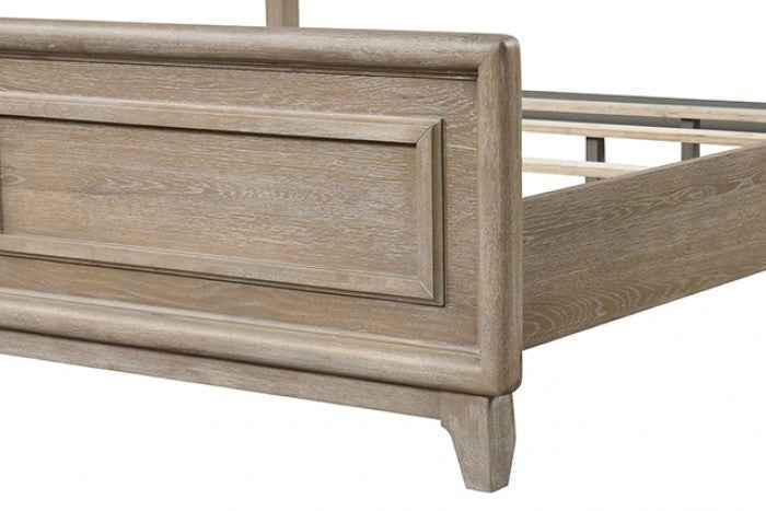 Midhurst Oak 4-Piece Queen Bedroom Set by Furniture of America at Eve Furniture