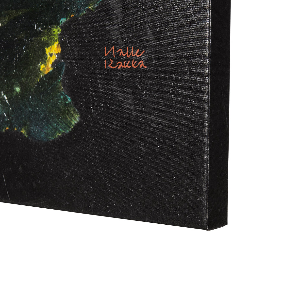 Midnight Flower I by Mercana Studio a Hand Embellished Textured Canvas by Mercana at Eve Furniture