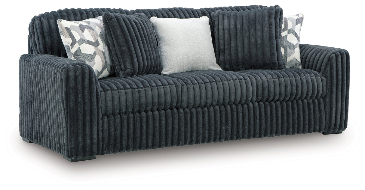 Midnight-Madness Gunmetal Living Room Set by Ashley at Eve Furniture
