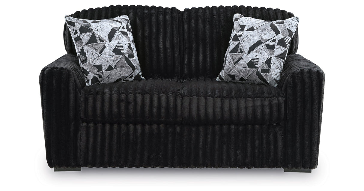 Midnight-Madness Onyx Living Room Set by Ashley at Eve Furniture
