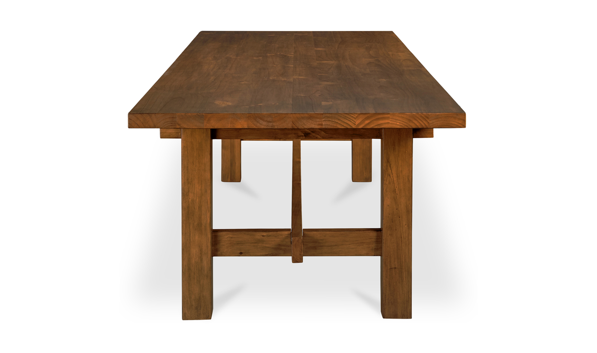 Mikoshi Small Dining Table - Vintage Brown by Moe's Home at Eve Furniture