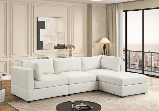 Milan Beige Modular Sectional by Happy Homes at Eve Furniture