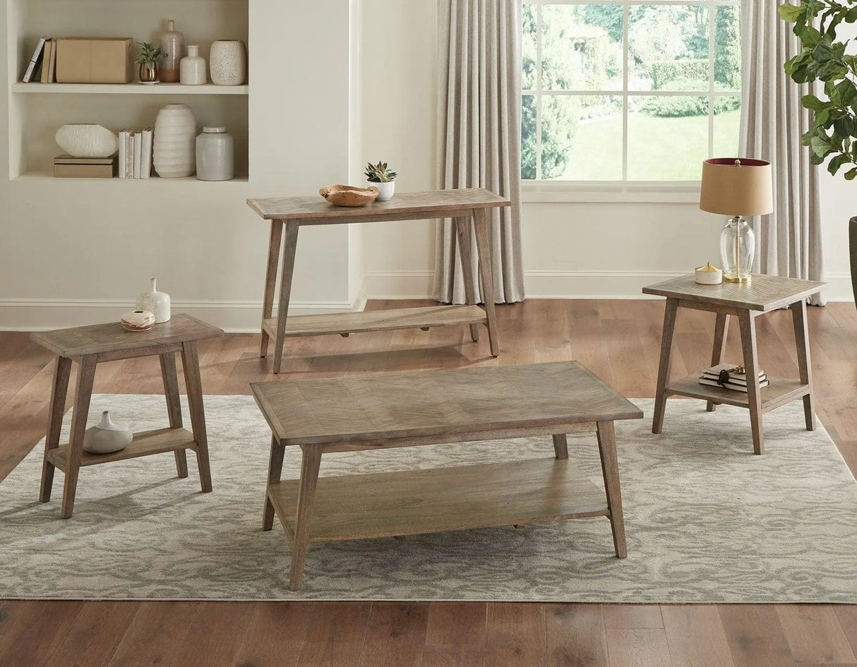 Milani 3-Piece Occasional (Cocktail & 2 End Tables) by Steve Silver at Eve Furniture
