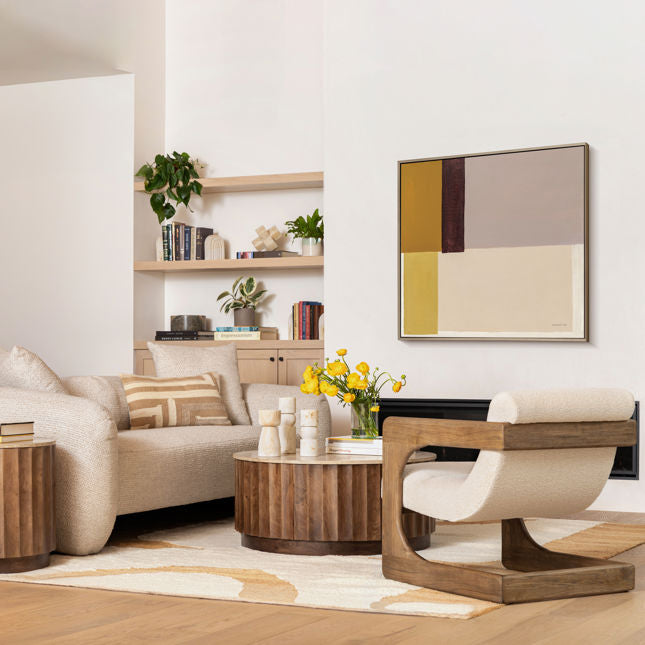 Milburn Coffee Table by Dovetail at Eve Furniture