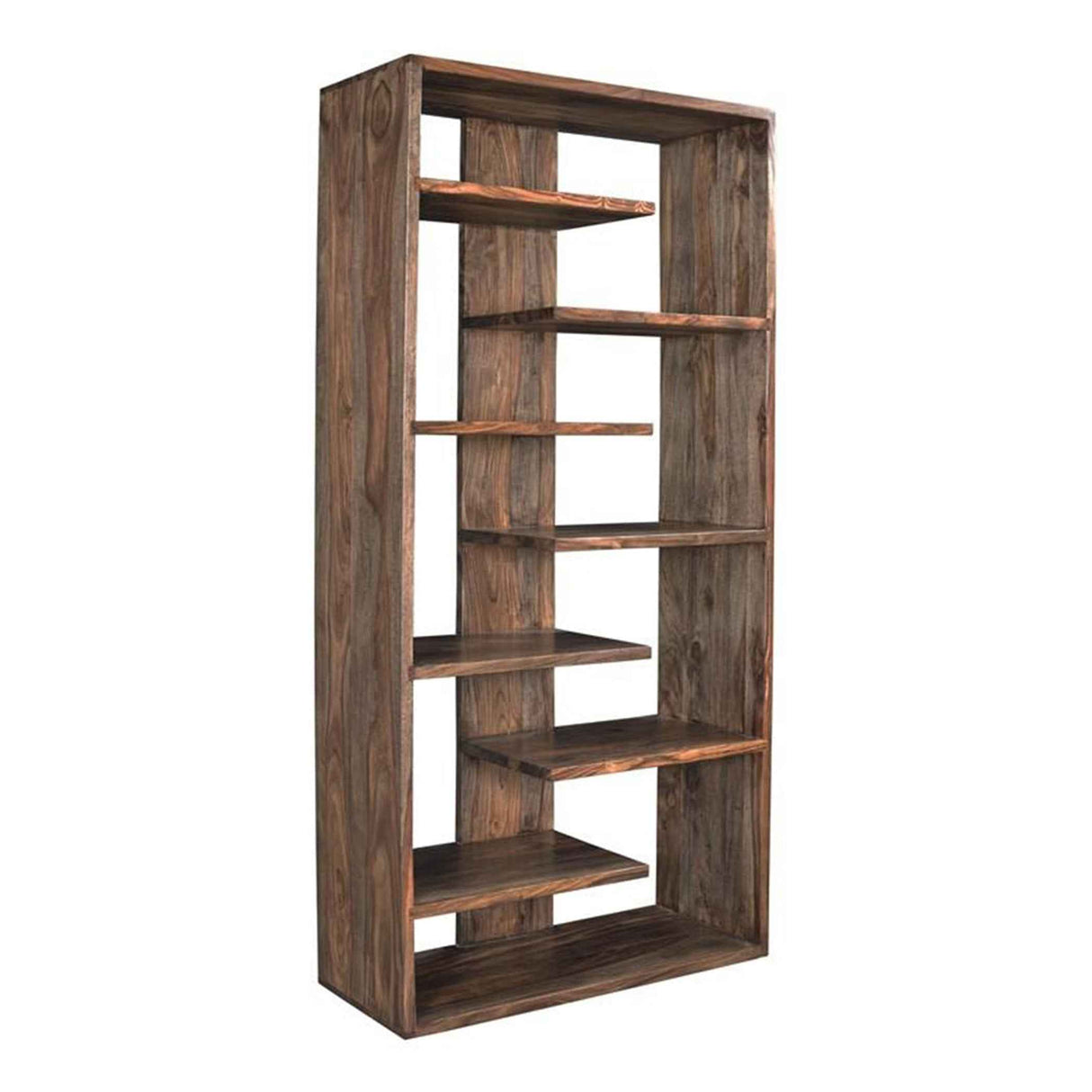 Miles 34" Bookshelf in Brownstone by Home Trends & Design at Eve Furniture