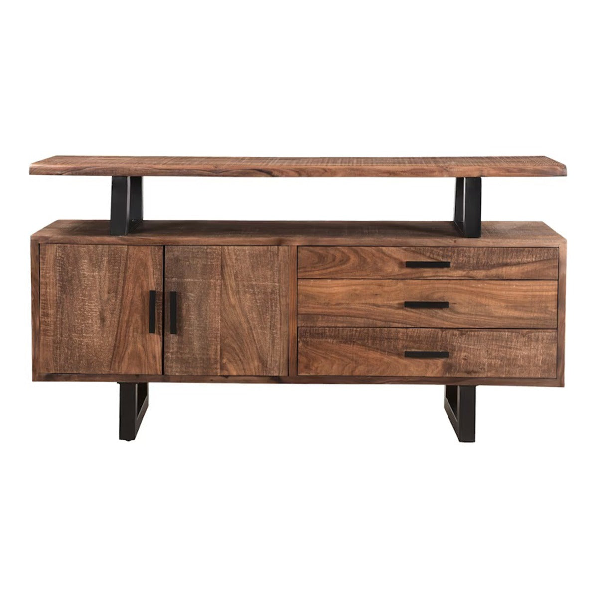Miles 63" Live Edge Top Sideboard in Brownstone by Home Trends & Design at Eve Furniture