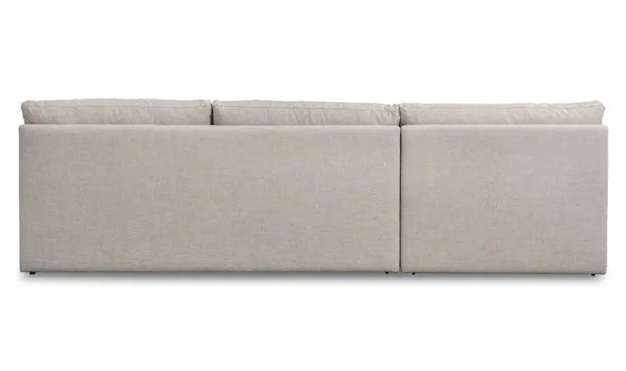 Miles Outdoor Modular 2 Piece Speckled Light Grey by Moe's Home at Eve Furniture