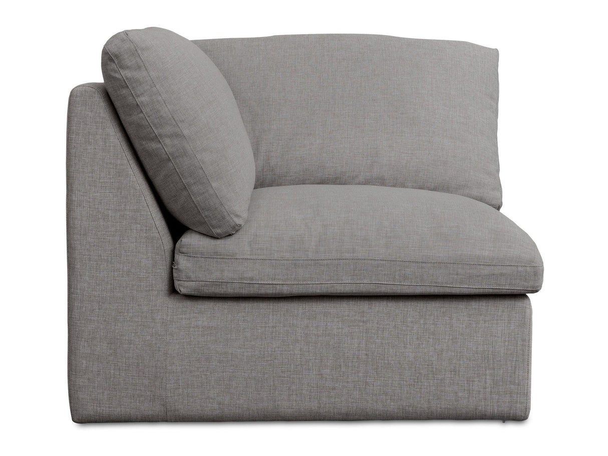 Miles Speckled Light Grey Outdoor Corner by MOES at Eve Furniture