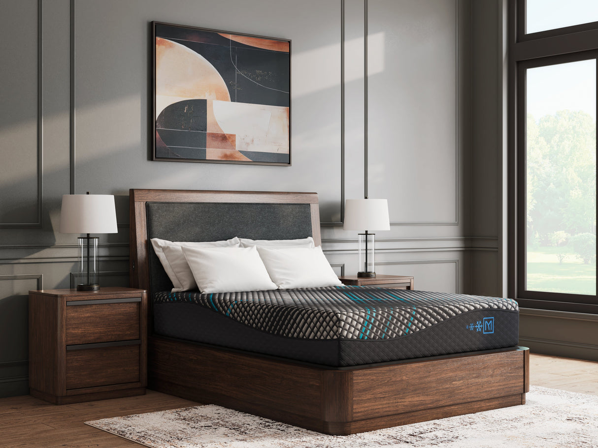 Millennium 2.0 Foam 12 Inch Black Queen Mattress by Ashley at Eve Furniture
