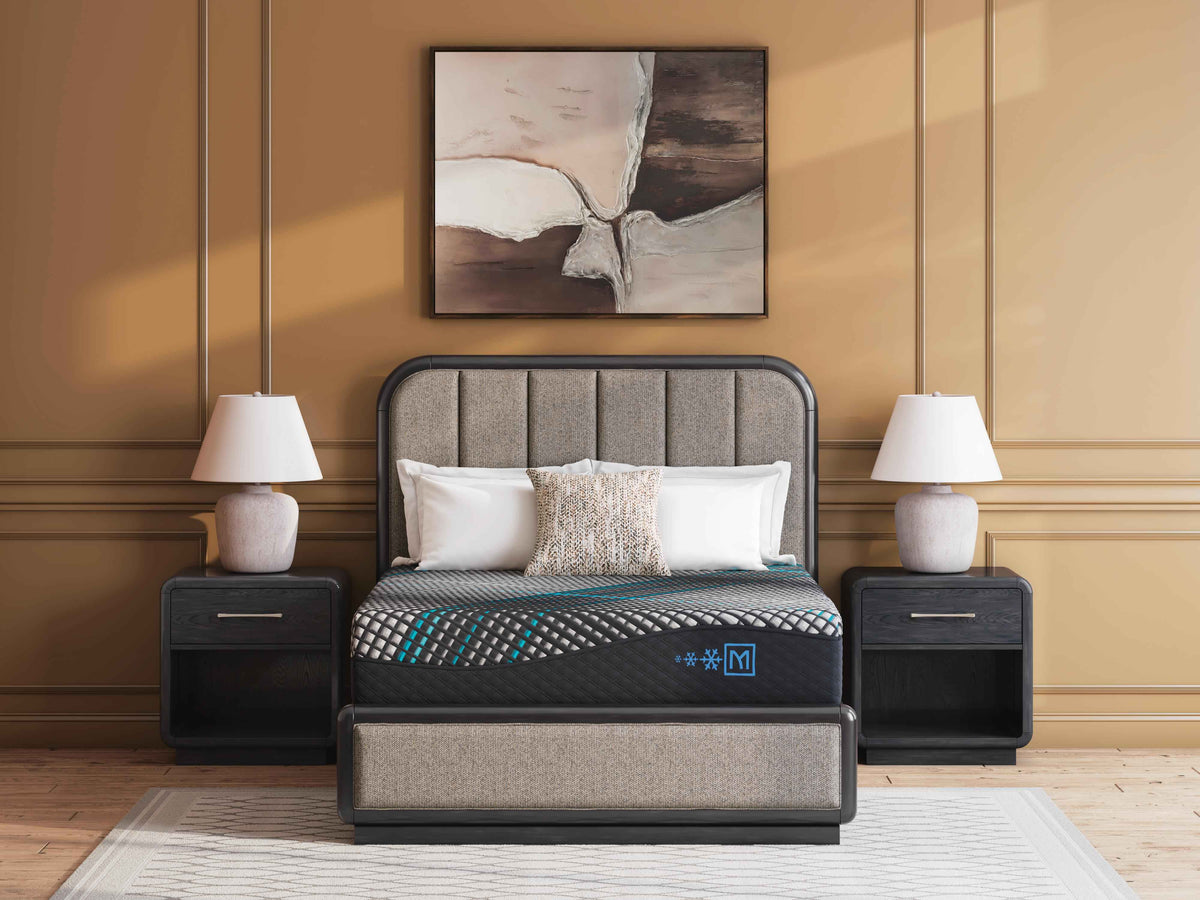 Millennium 2.0 Hybrid 14 Inch Black King Mattress by Ashley at Eve Furniture