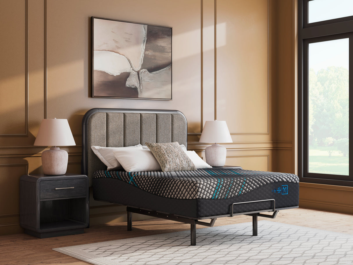 Millennium 2.0 Hybrid 14 Inch Black King Mattress by Ashley at Eve Furniture