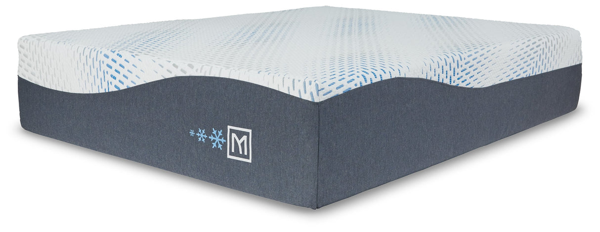 Millennium Cushion Firm Gel Memory Foam Hybrid White California King Mattress by ASHLEY FURNITURE at Eve Furniture