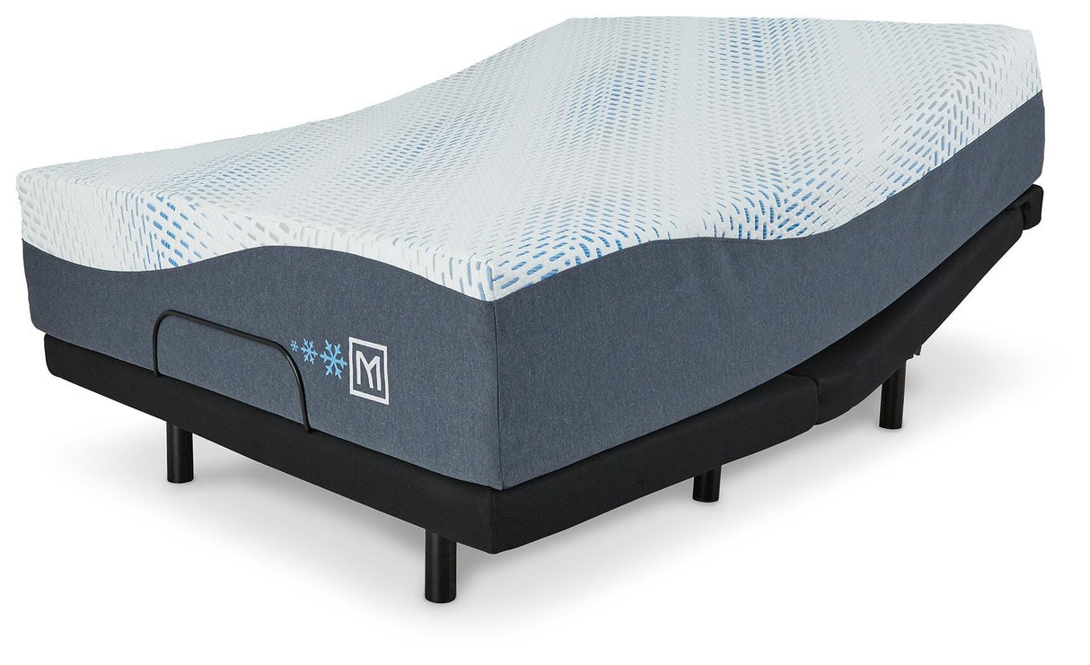 Millennium Cushion Firm Gel Memory Foam Hybrid White California King Mattress by ASHLEY FURNITURE at Eve Furniture