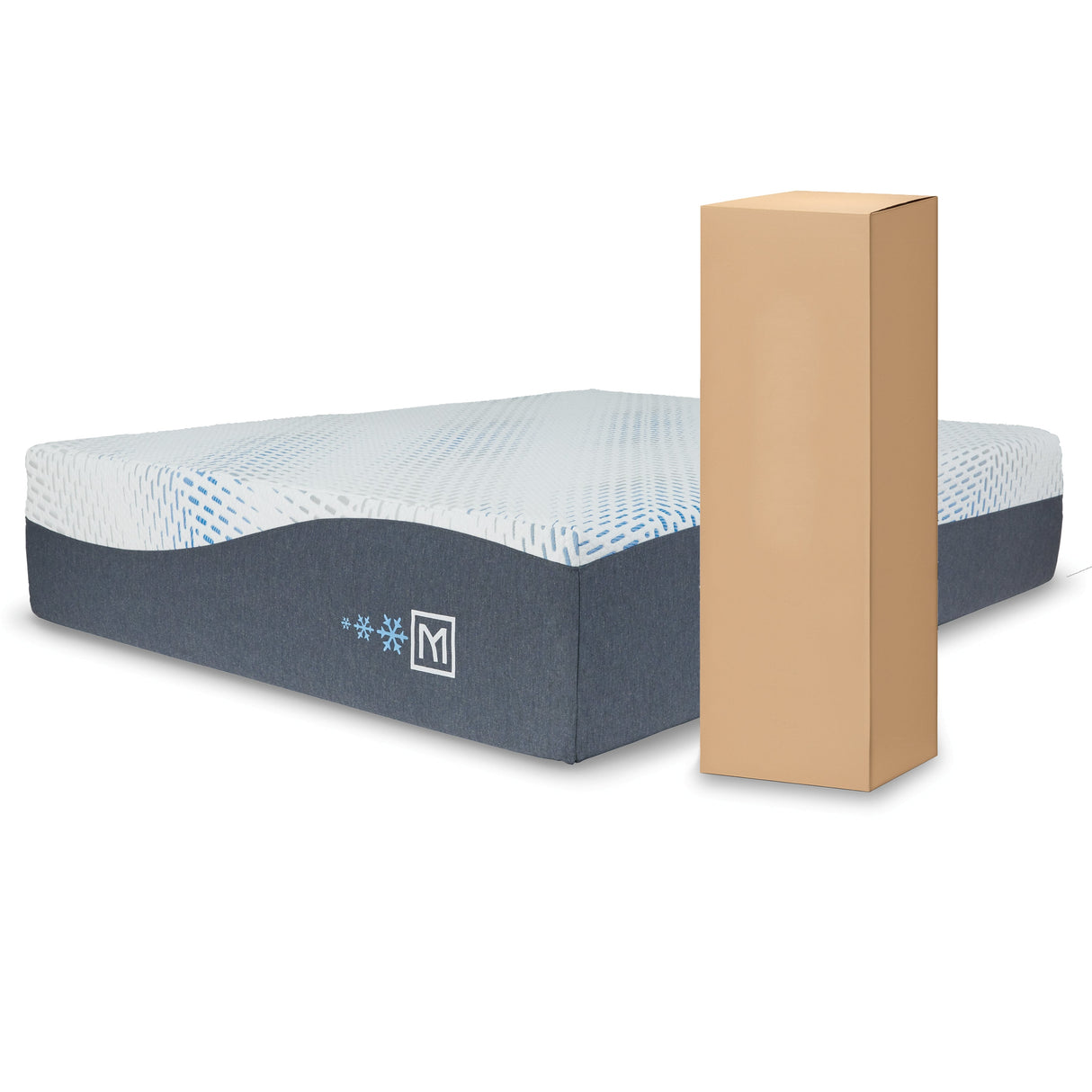 Millennium Luxury Gel Memory Foam White California King Mattress by ASHLEY FURNITURE at Eve Furniture