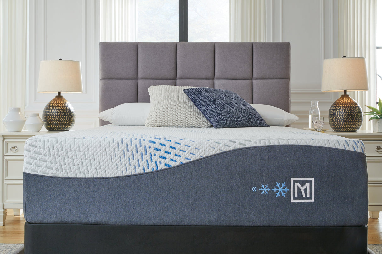 Millennium Luxury Plush Gel Latex Hybrid White California King Mattress by ASHLEY FURNITURE at Eve Furniture