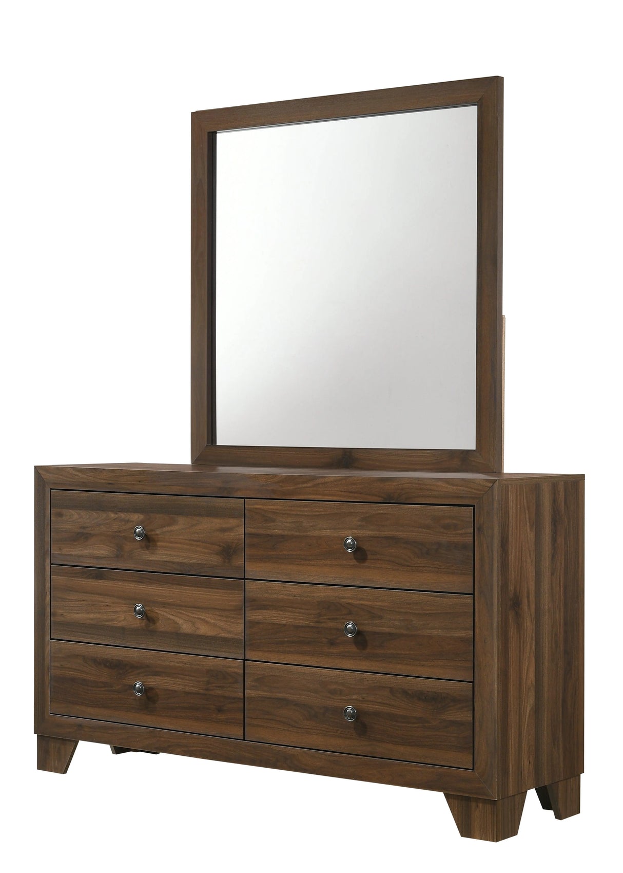 Millie Cherry Brown Bedroom Mirror (Mirror Only) by Crown Mark at Eve Furniture