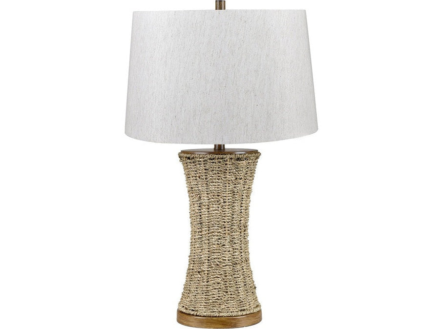 Millie White/Brown Table Lamp (Set of 2) by Crestview at Eve Furniture