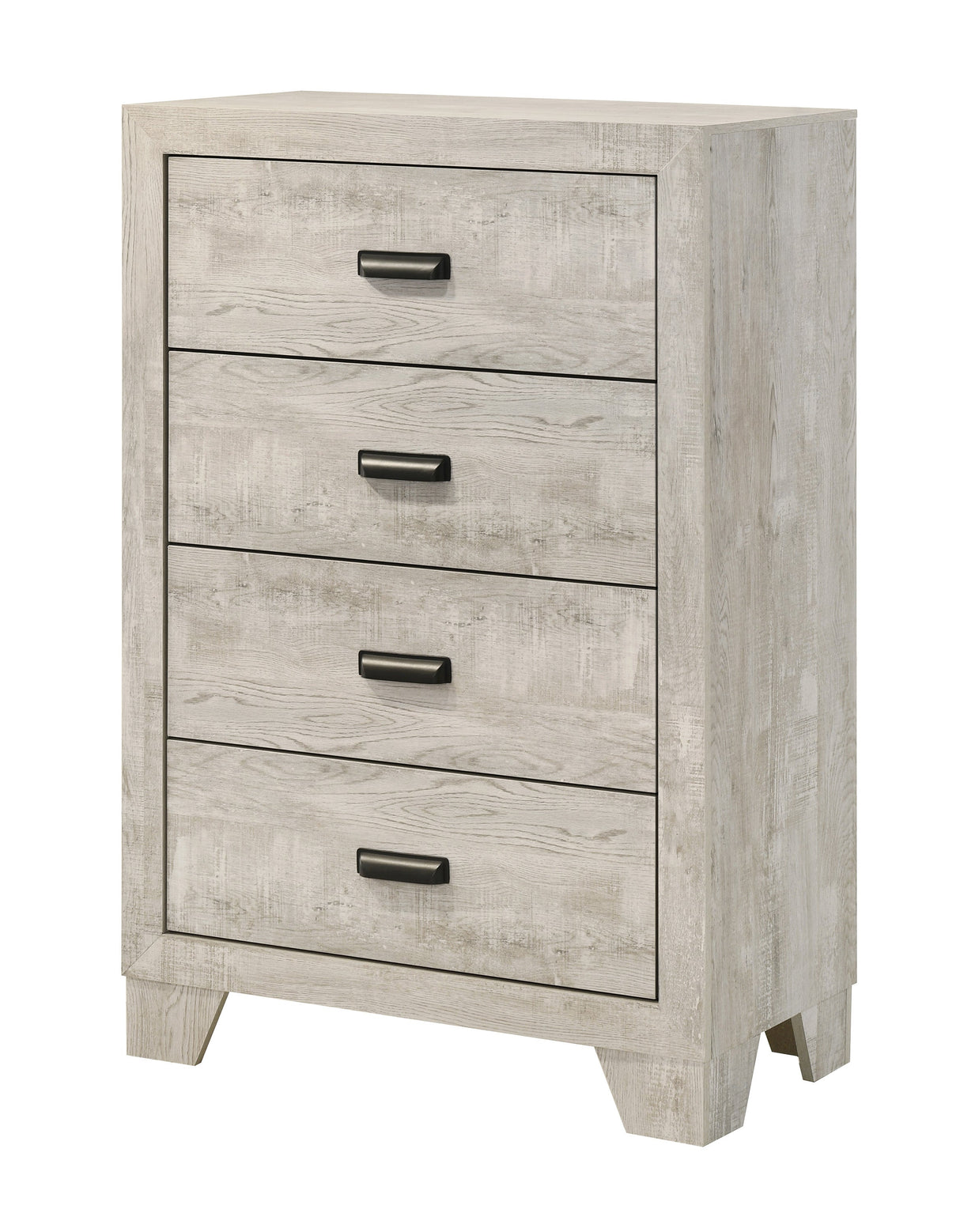 Millie Whitewash Panel Bedroom Set by Crown Mark at Eve Furniture