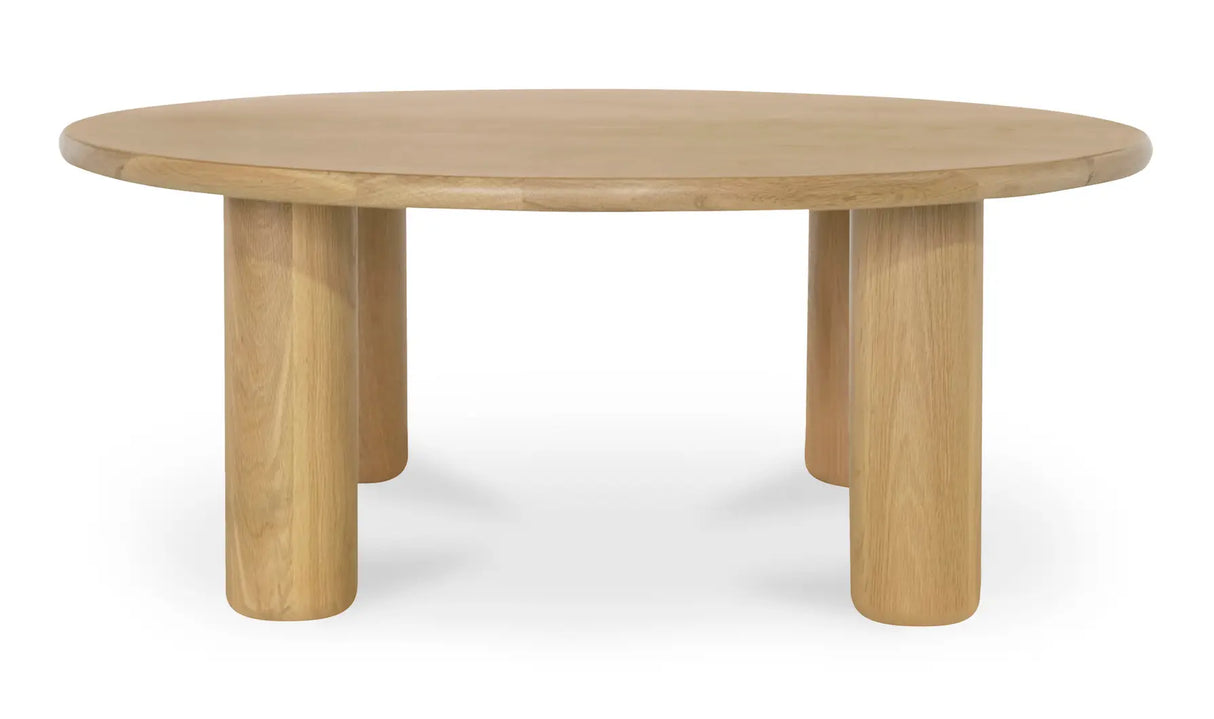 Milo Coffee Table - Oak by Moe's Home at Eve Furniture