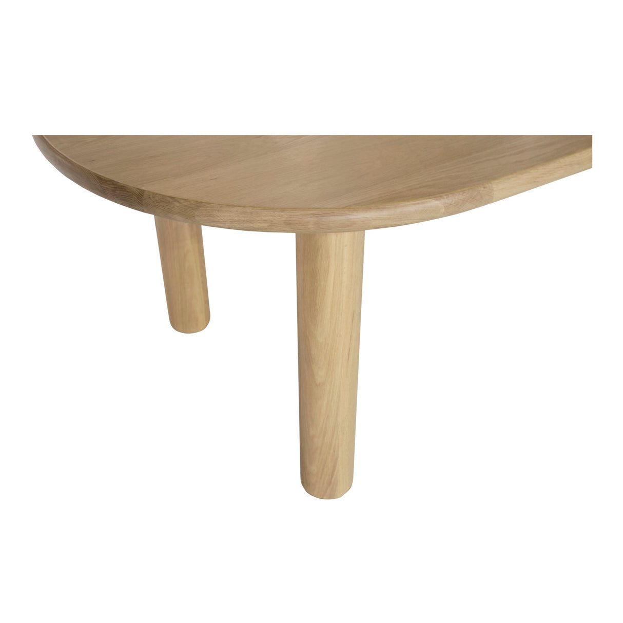 Milo Oak Large Dining Table by Moe's Home at Eve Furniture