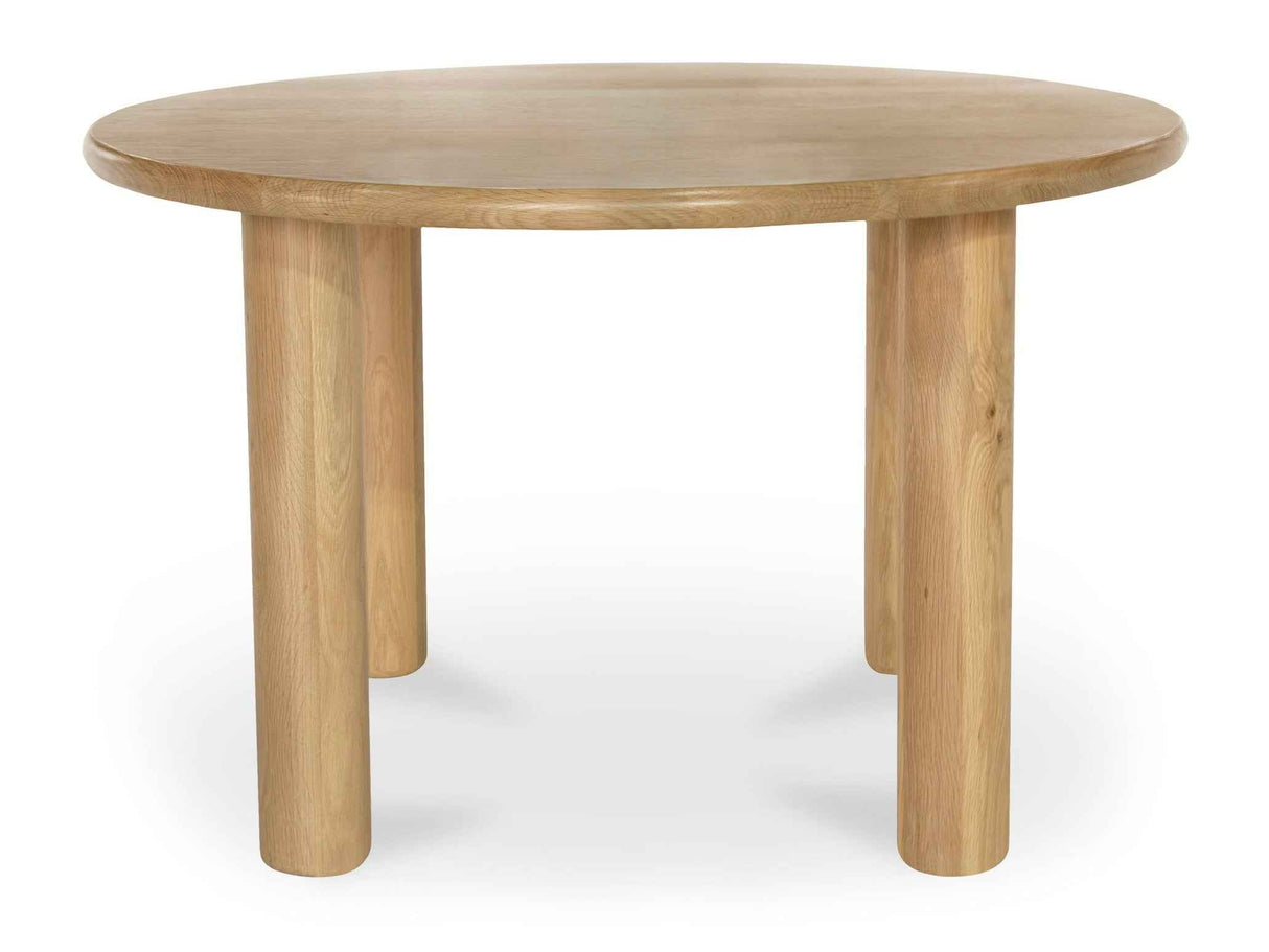 Milo Oak Round Dining Table