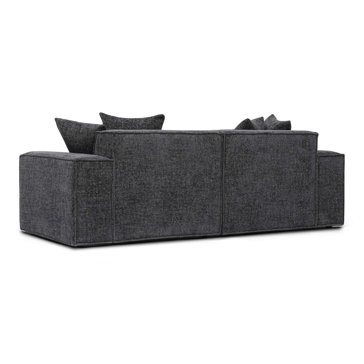 Mindy Chenille Basketweave Modular Loveseat by TOV Furniture at Eve Furniture