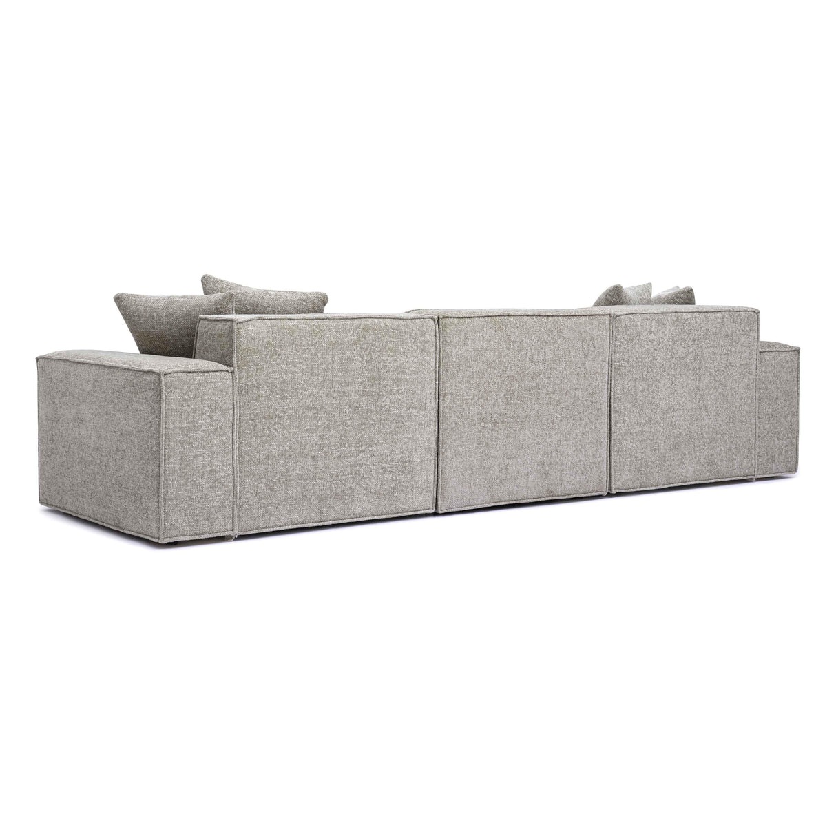 Mindy Chenille Basketweave Modular Sofa by TOV Furniture at Eve Furniture