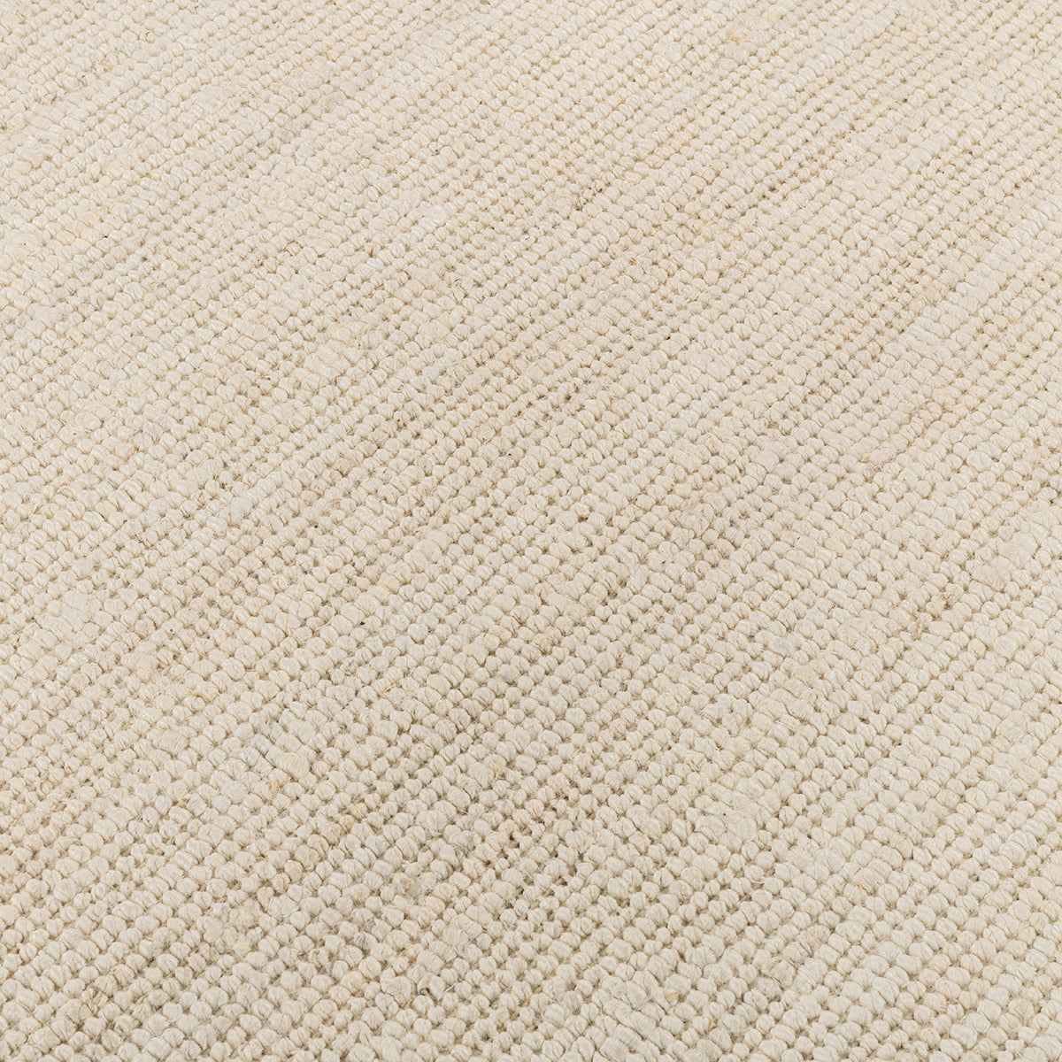 Mini Ivory Boucle Rug by Classic Home at Eve Furniture