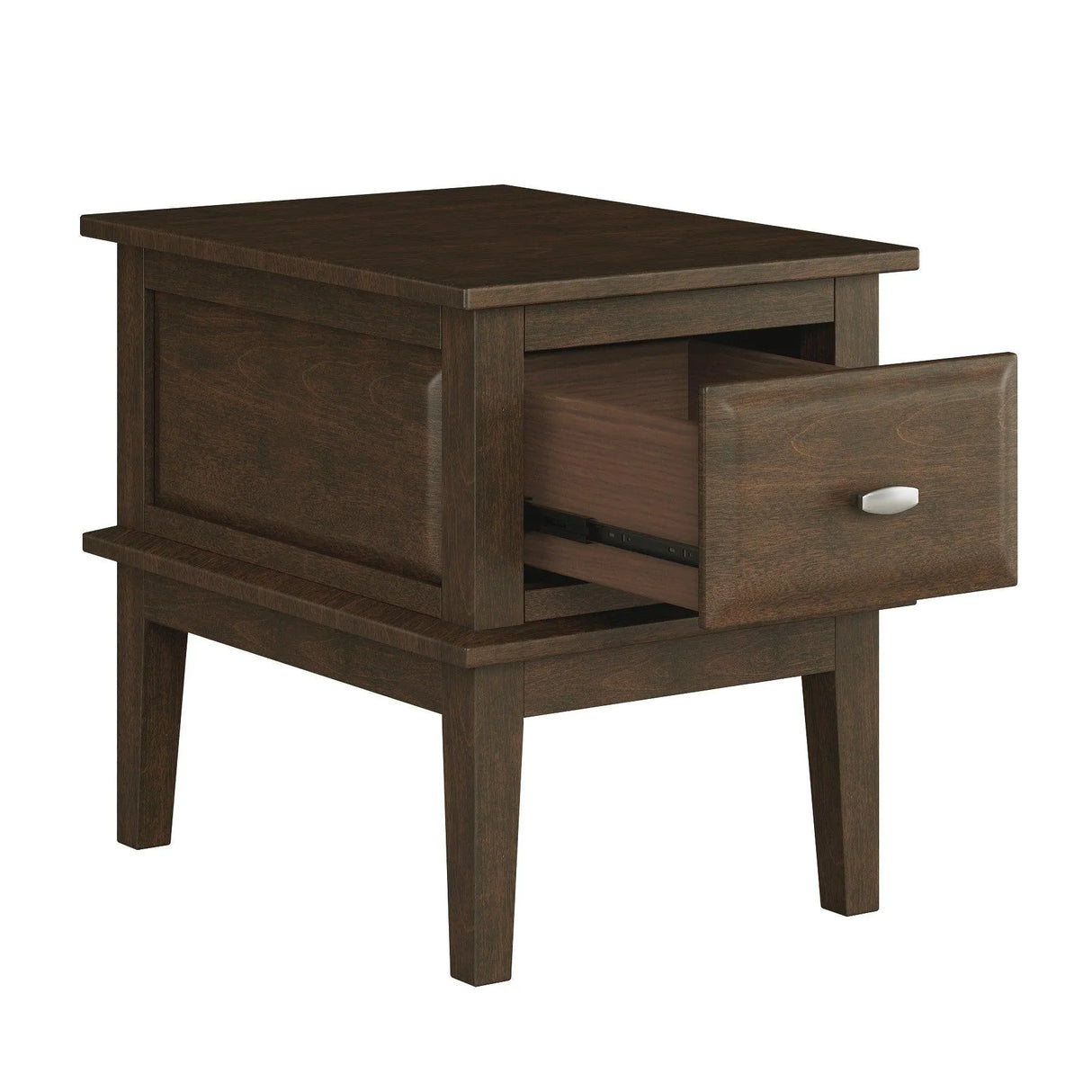 Minot Brown Cherry End Table by Homelegance at Eve Furniture