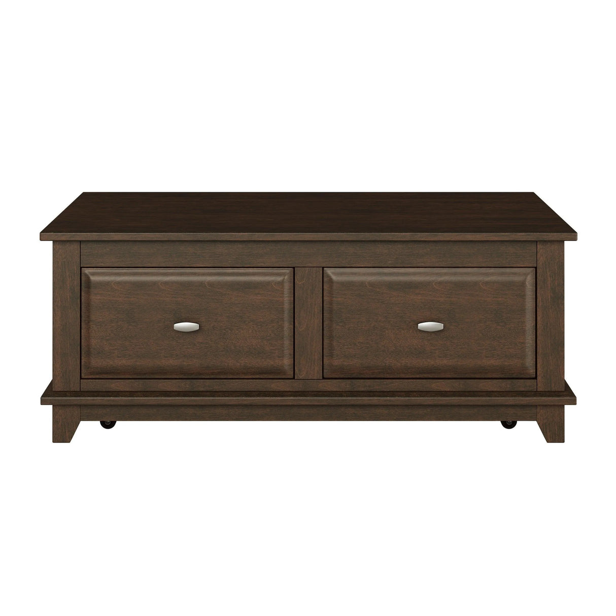 Minot Brown Cherry Lift Top Cocktail Table by Homelegance at Eve Furniture