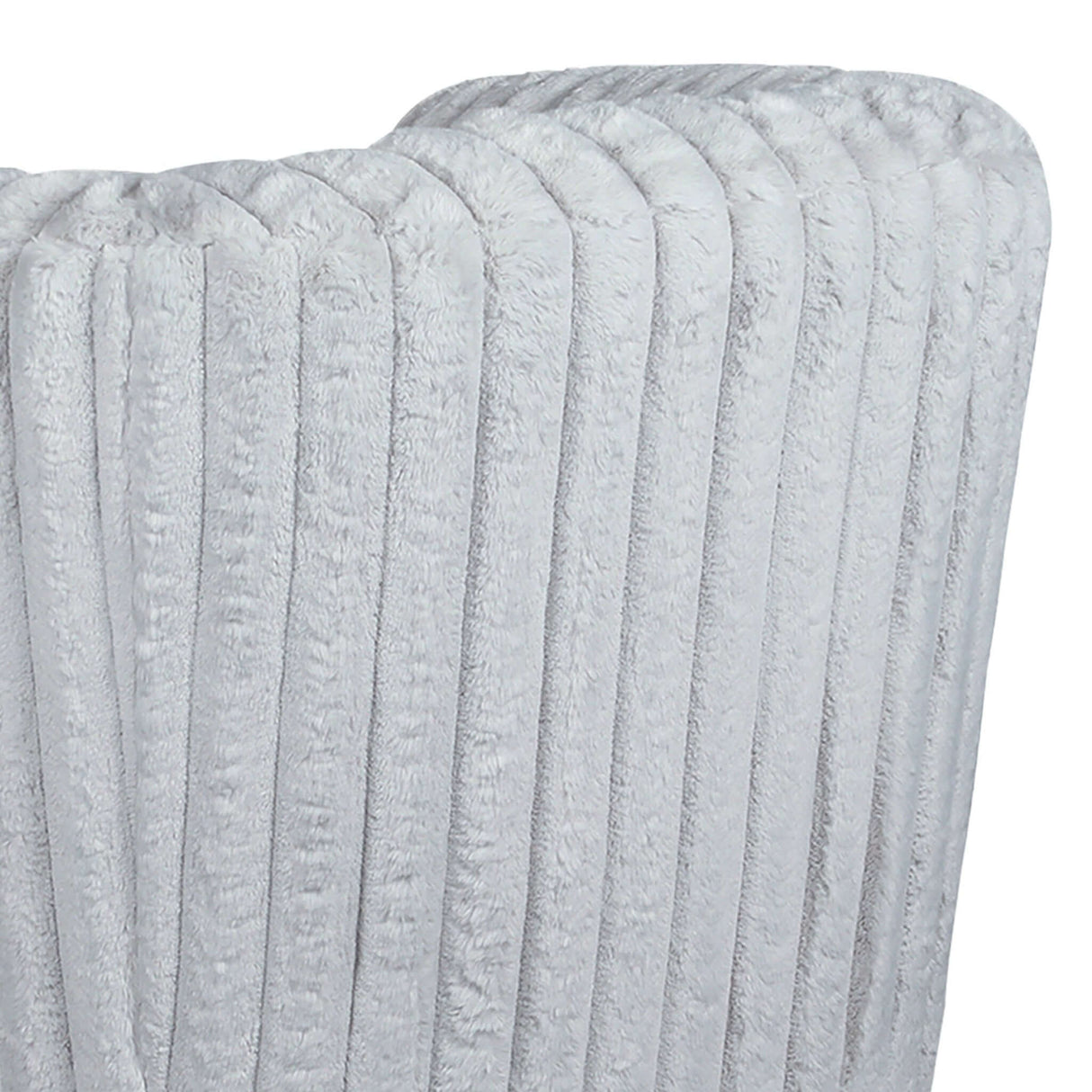 Mira Light Grey Soft Plush Fabric Swivel Chair by Ashcroft Furniture at Eve Furniture