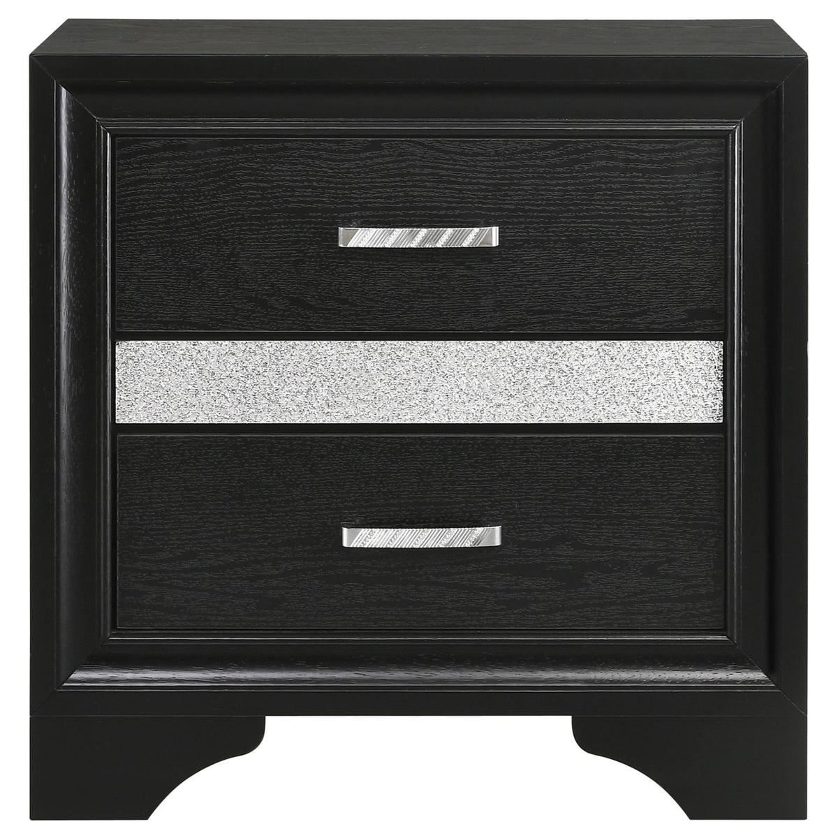 Miranda Black 4-Piece Eastern King Platform Storage Bedroom Set by Coaster at Eve Furniture