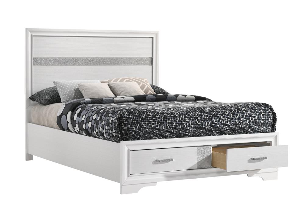 Miranda 5-Piece Queen Platform Storage Bedroom Set by Coaster at Eve Furniture