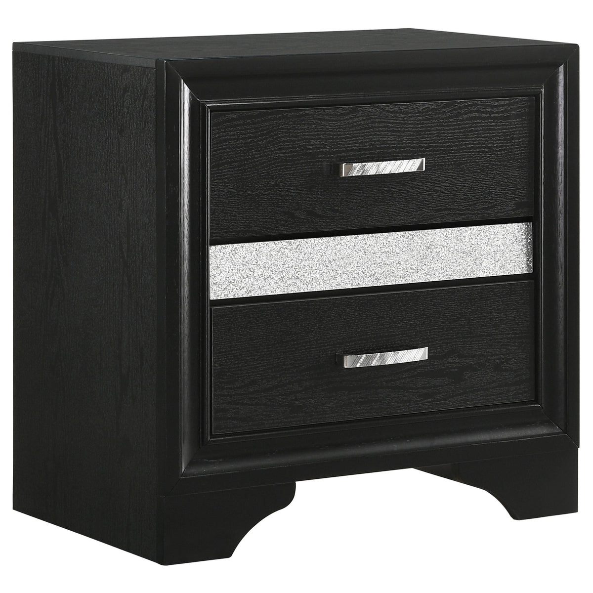 Miranda Black 4-Piece California King Bedroom Set by Coaster at Eve Furniture