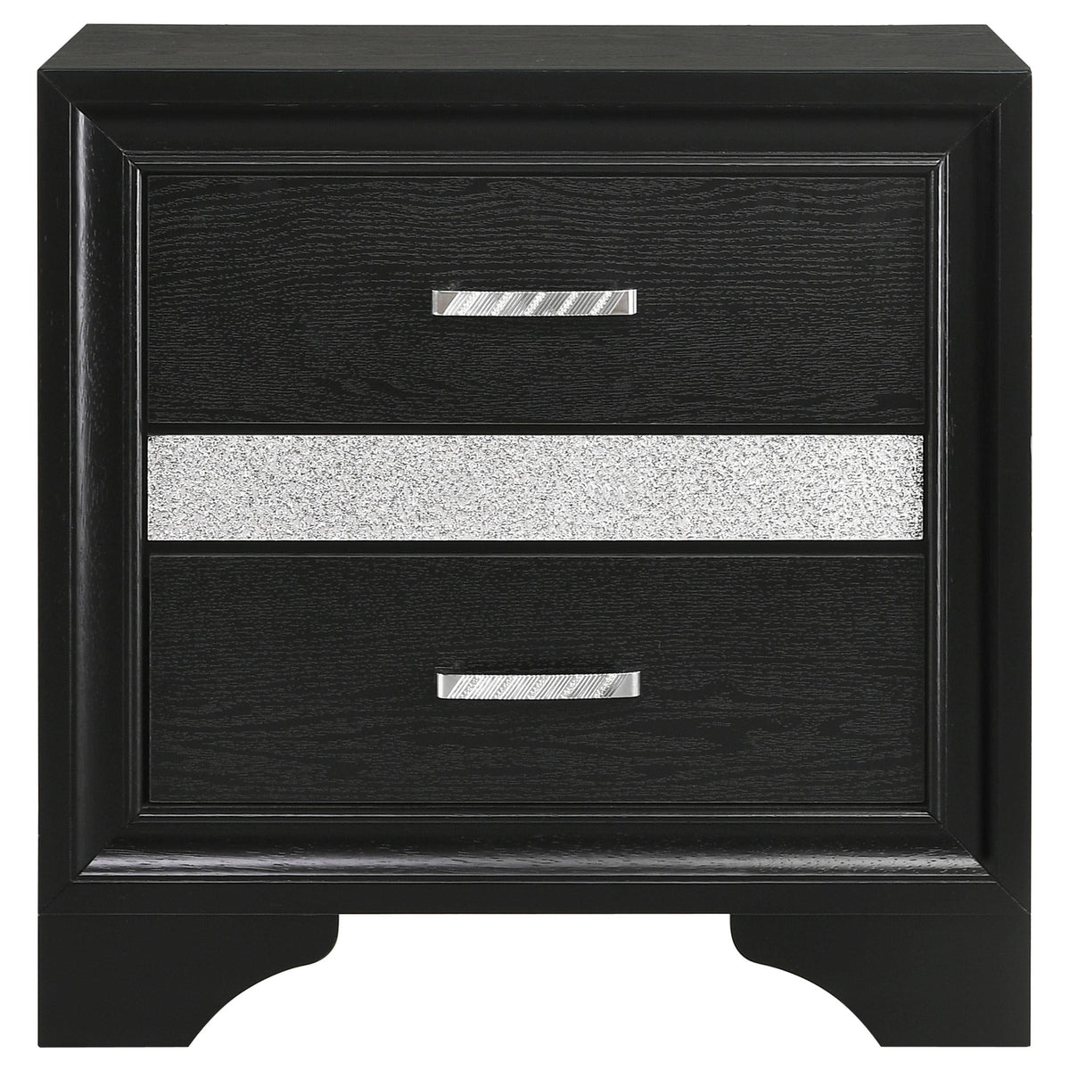 Miranda Black 4-Piece California King Bedroom Set by Coaster at Eve Furniture
