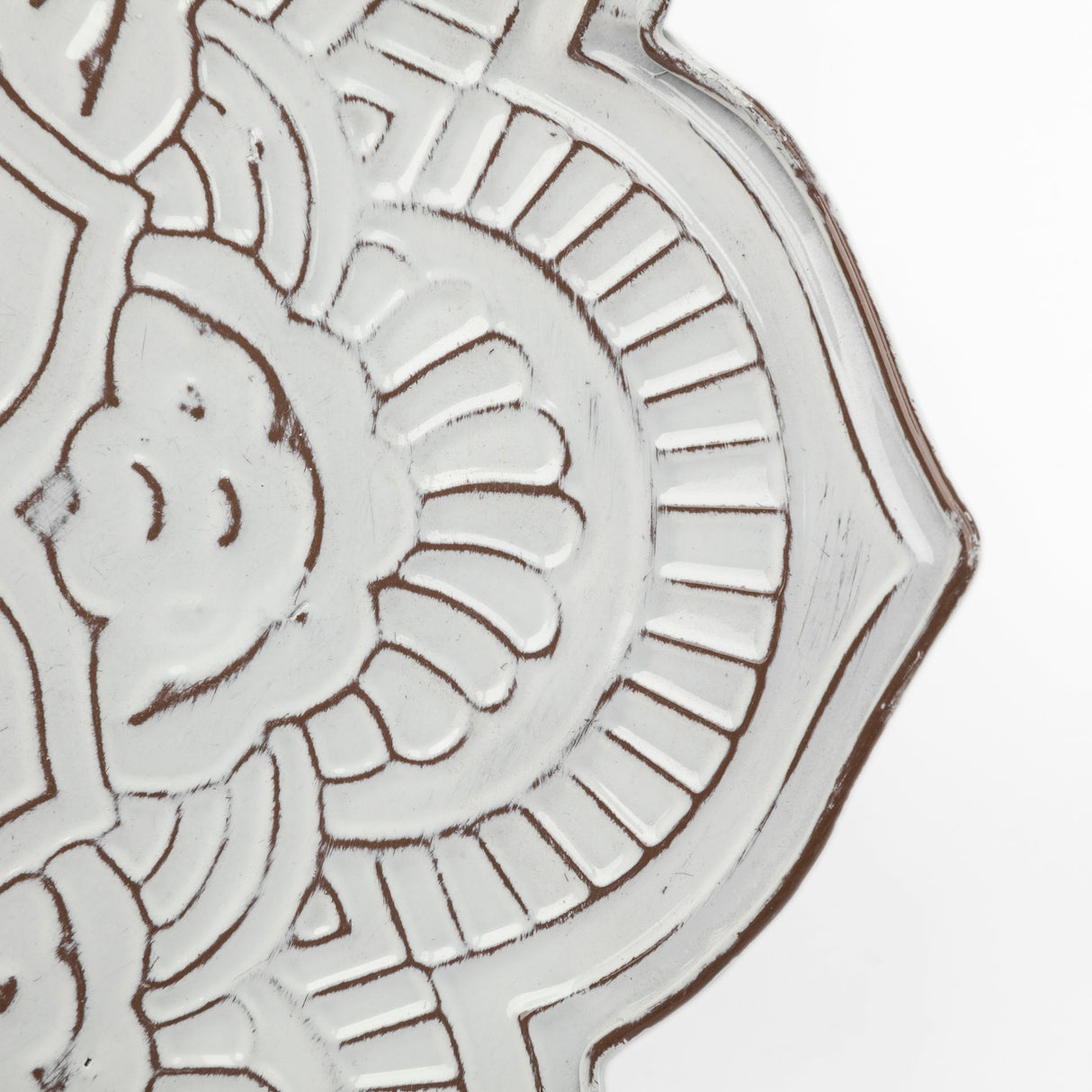 Miranda Set of 2 Stamped Metal Lotus Flower Wall Decor by Mercana at Eve Furniture