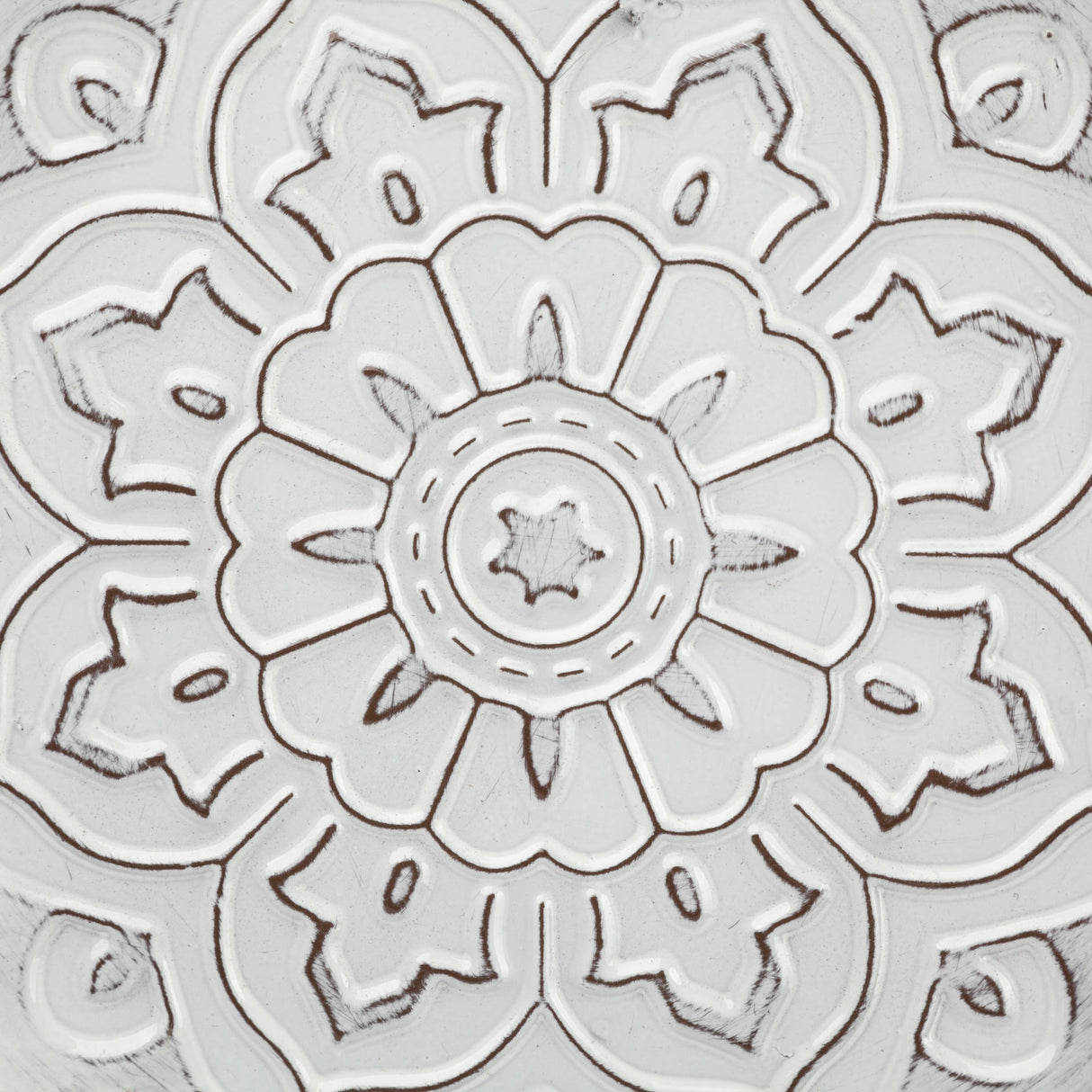 Miranda Set of 2 Stamped Metal Lotus Flower Wall Decor by Mercana at Eve Furniture