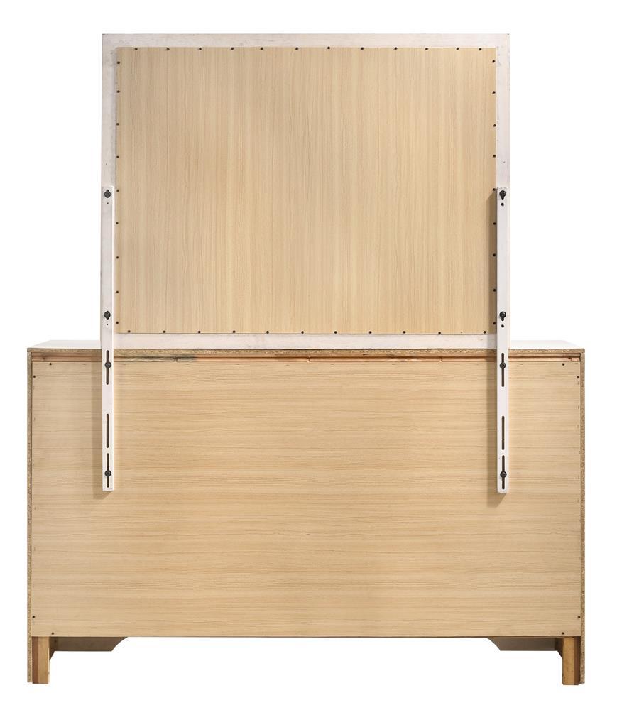 Miranda White/Rhinestone 7-Drawer Dresser by Coaster at Eve Furniture